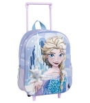 3D раница с колелца и телескопична дръжка Frozen Elsa, Замръзналото кралство Елза