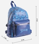 Кожена Раница за Детска Градина Стич Stitch с Голям и Малък Джоб