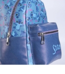 Кожена Раница за Детска Градина Стич Stitch с Голям и Малък Джоб