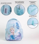 Голяма Ученическа Раница с голям и малък джоб Elsa Frozen, Замръзналото кралство Елза