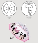 Детски Чадър Механичен Мини Minnie