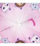 Детски Чадър Механичен с Уши Габи Gabby