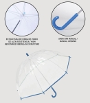 Детски Чадър Механичен Пое Frozen