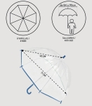 Детски Чадър Механичен Пое Frozen