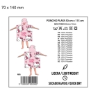 Детско Хавлиено Пончо Хелоу Кити, Hello Kitty 50х111 см