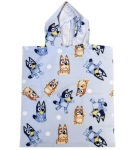 Детско Хавлиено Пончо Блуи, Bluey 50х115 см