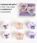 Детски Ластици И Щипки За Коса В Блистер 10 Части Стич Stitch