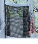 Раница за Детска Градина с Принт Блуи ,Bluey с Голям и Малък Джоб ,Ключодържател и Страничен Джоб 