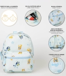 Раница за Детска Градина с Принт Блуи Bluey с Голям и Малък Джоб Bluey