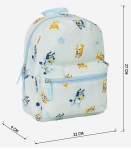 Раница за Детска Градина с Принт Блуи Bluey с Голям и Малък Джоб Bluey