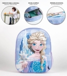 3D раница за детска градина Елза, Elsa Frozen, Замръзналото кралство