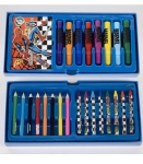 Триетажен Куфар с Моливи, Флумастери и Бои Спайдърмен, Spider-Man