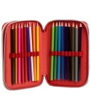 Ученически Несесер с 3 Ципа и Пособия Спайдърмен Spider-Man