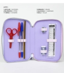 Ученически Несесер с 3 Ципа и Ученически Пособия Стич Stitch