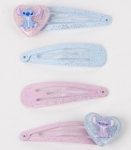 Детски Фиби И Ластици За Коса 8 Части Стич Stitch