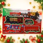 Влак с ПУШЕК и СВЕТЛИНА, 2 кръга релси с дължина 4.70 метра