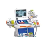Докторска количка, Little Doctor център със Звук, Светлини, Скенер и Монитор, Синя