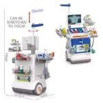 Докторска количка, Little Doctor център със Звук, Светлини, Скенер и Монитор, Синя