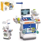 Докторска количка, Little Doctor център със Звук, Светлини, Скенер и Монитор, Синя