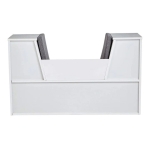 3 в 1 Детска Етажерка, Библиотека и Пейка, 6 Отделения за Съхранение на Играчки и Книжки, Подарък за 3+ години