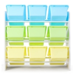 Органайзер за Играчки, Детска Етажерка, Шкаф с Кутии за Съхранение - РУСАЛКА