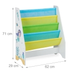 Детска Етажерка за Книги, Органайзер, Секция, Библиотека за Детска Стая - РУСАЛКА