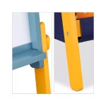 Детска Дървена Дъска с Магнити на Стойка, за Учене, Рисуване и Съхранение - MONSTER