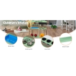 Детска Дървена Кухня  Градинска 80х37х88 см. 2424