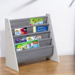 Детска Етажерка за Книги и Играчки, Органайзер за Съхранение, Библиотека 