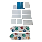 Детска етажерка - Къщичка MONSTER, Синя за съхранение на играчки и книжки