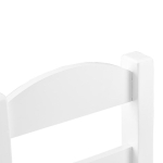 Детска Маса с 4 Столчета , Дървен Комплект за Игра и Учение, Бял, 66x56x48 см