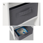 Детска Маса със Столчета, Двустранна, с Черна Дъска, 2 в 1 за Игра и Съхранение