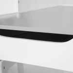 Детска Маса със Столчета, Двустранна, с Черна Дъска, 2 в 1 за Игра и Съхранение