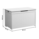 Детска Ракла за Играчки и Пейка 2 в 1 Дървена 