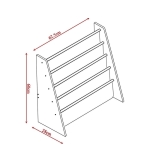 Детска Етажерка за Книги и Играчки, Органайзер за Съхранение, Библиотека - COLORS
