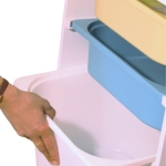 Детски Шкаф , Етажерка за Играчки с 4 Кутии за Съхранение, Бял