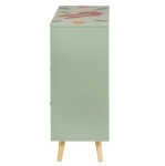 Детски Шкаф за Играчки и Дрехи, Етажерка за Детска Стая с 2 чекмеджета, Мече, FOREST