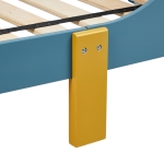 Детско Легло  140x70 см – Дървено, със Защита от Падане, MONSTER, За Деца 18+ месеца