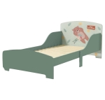 Детско Легло, Защита от Падане, Дървено, Подматрачна Рамка 70х140 см, FOREST
