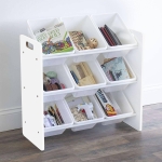 Етажерка за играчки  с 9 Кутии за Съхранение 