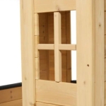 Детска Къща , Дървена, Игра на Открито в Двора и Градината, 140 х 112 x 108 см.