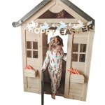 Детска Къща , Дървена, Игра на Открито в Двора и Градината, 140 х 112 x 108 см.