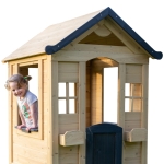Детска Къща , Дървена, Игра на Открито в Двора и Градината, 140 х 112 x 108 см.