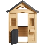 Детска Къща , Дървена, Игра на Открито в Двора и Градината, 140 х 112 x 108 см.