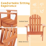 Детски Стол , Шезлонг Adirondack, Релаксация в Градината, Двора, Балкона, Терасата, Къмпинга и Плажа, Дървен