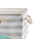 Кутия за Съхранение на Играчки, Дрехи, Козметика, Сгъваема, с Удобни Дръжки, за Детска стая, Спалня, Дневна - Жираф