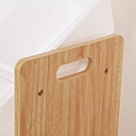 Органайзер за Детски Играчки  дърво и бяло 