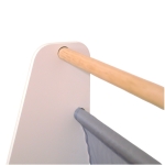 Преносима Детска Етажерка за Книги , Обзавеждане за Детска Стая, Бяло, Сиво