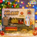 Влак с дистанционно управление, Релси 420см,  30 части, Светлинни ефекти