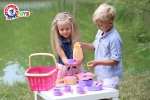 Кошница с кухненски комплект, тенджери и тигани, 26 части, TECHNOK, Украйна